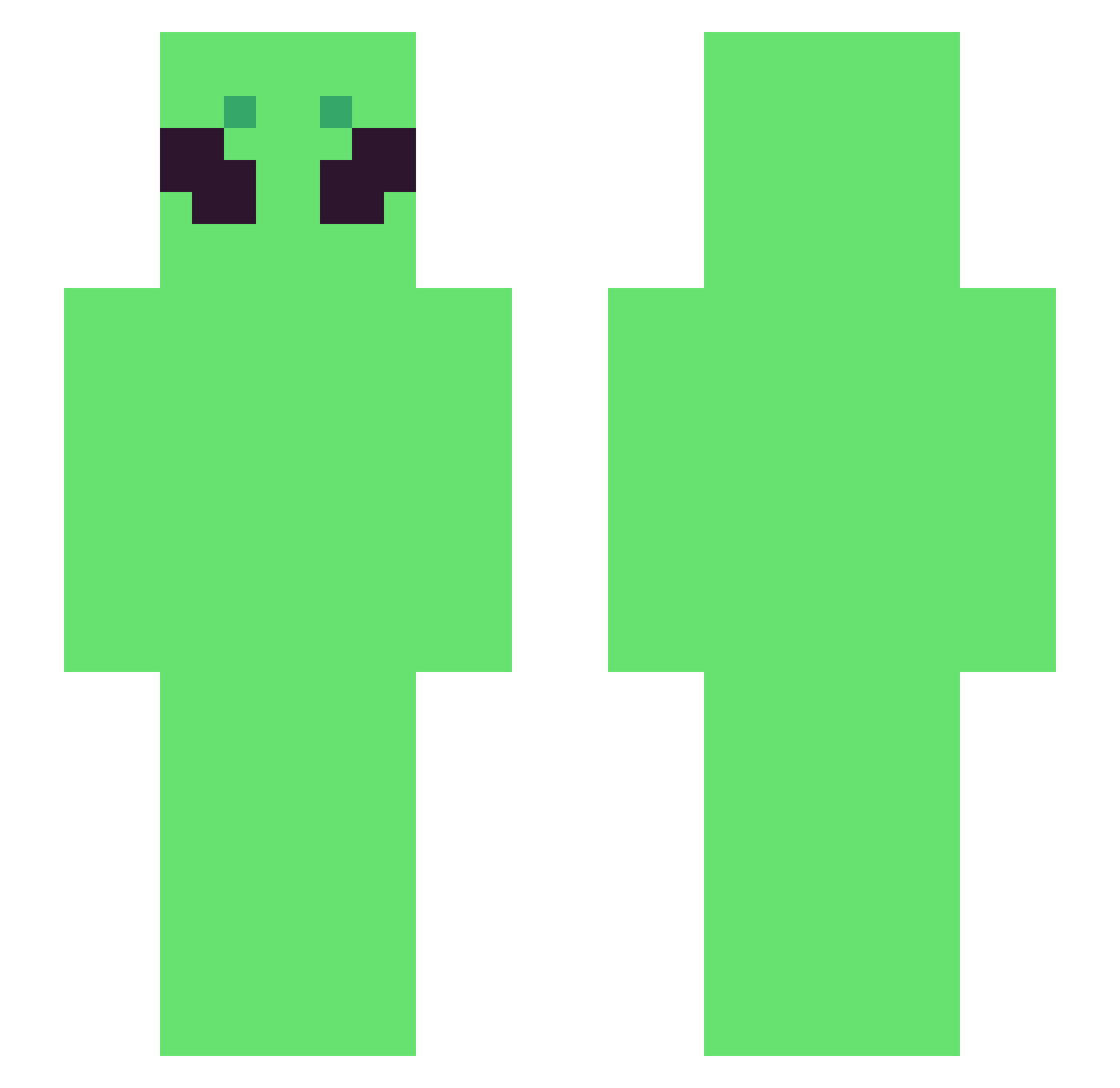 TheStinker_ Minecraft skin, front and back view