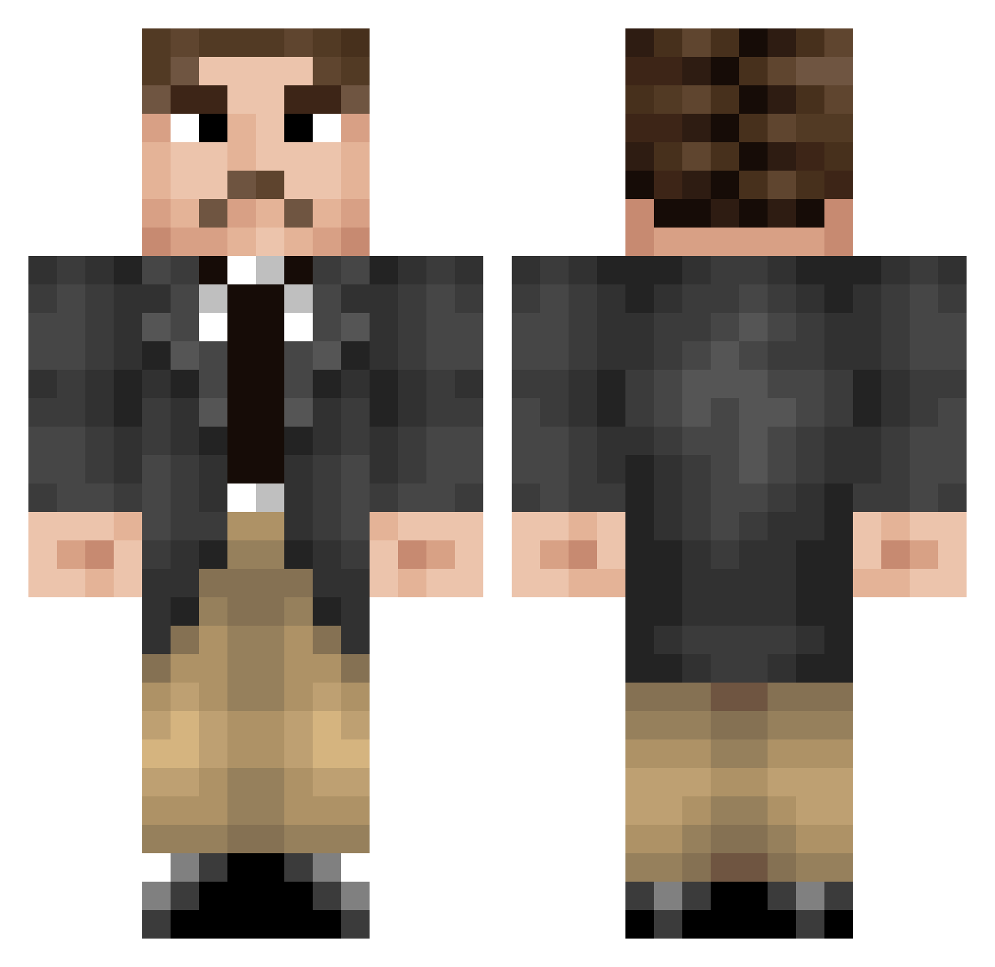 timwoll096 Minecraft skin, front and back view