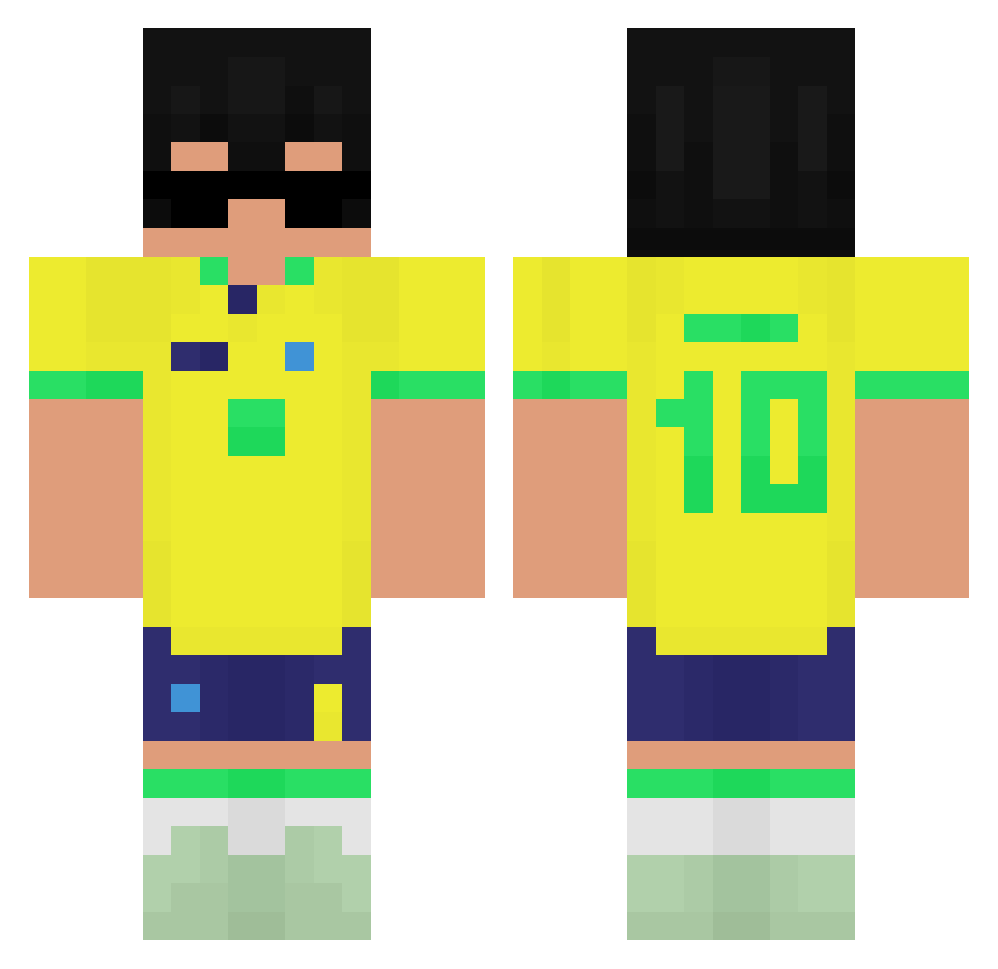 murilodomingues Minecraft skin, front and back view