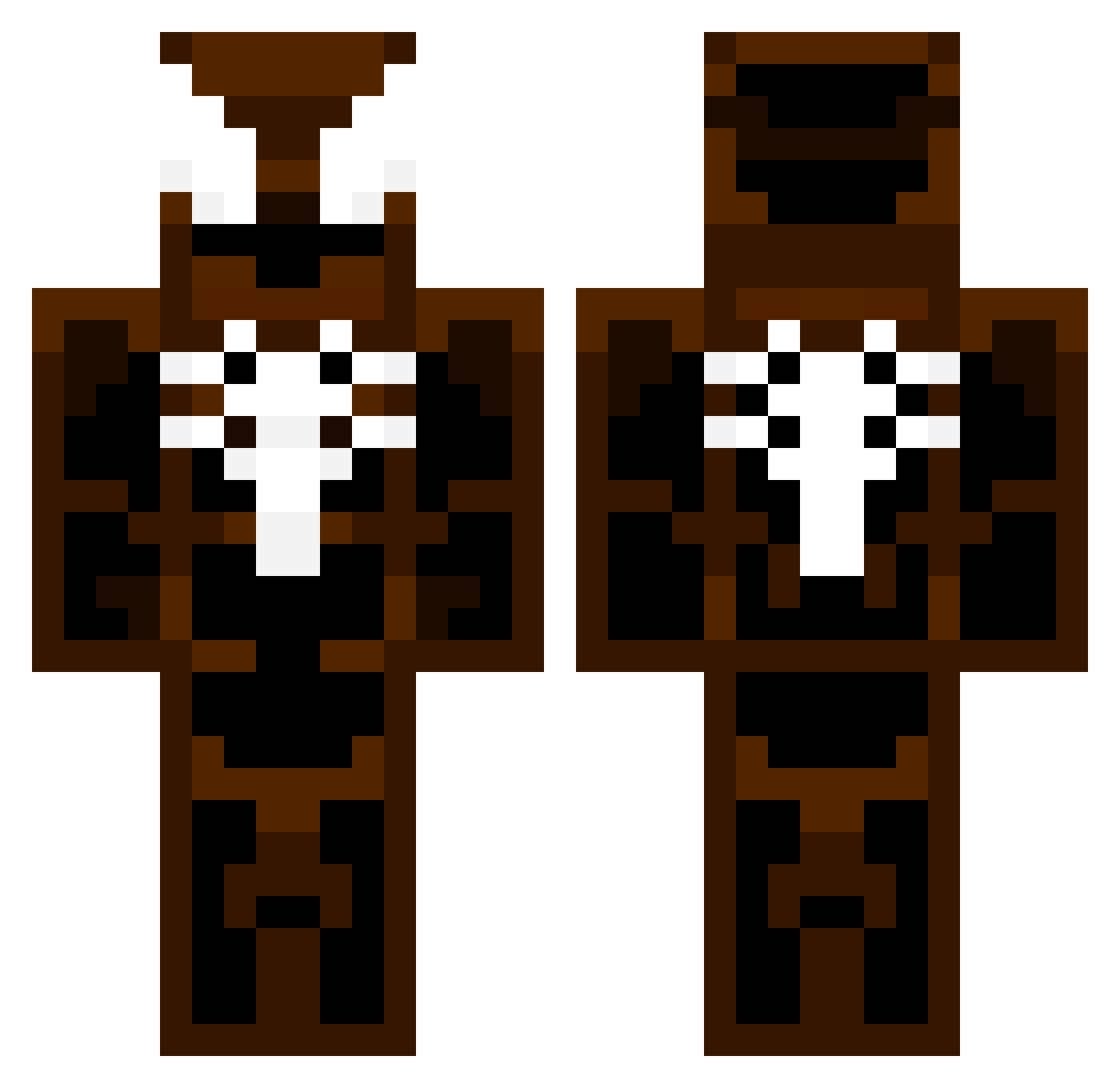 _ZmajOdSipova_ Minecraft skin, front and back view