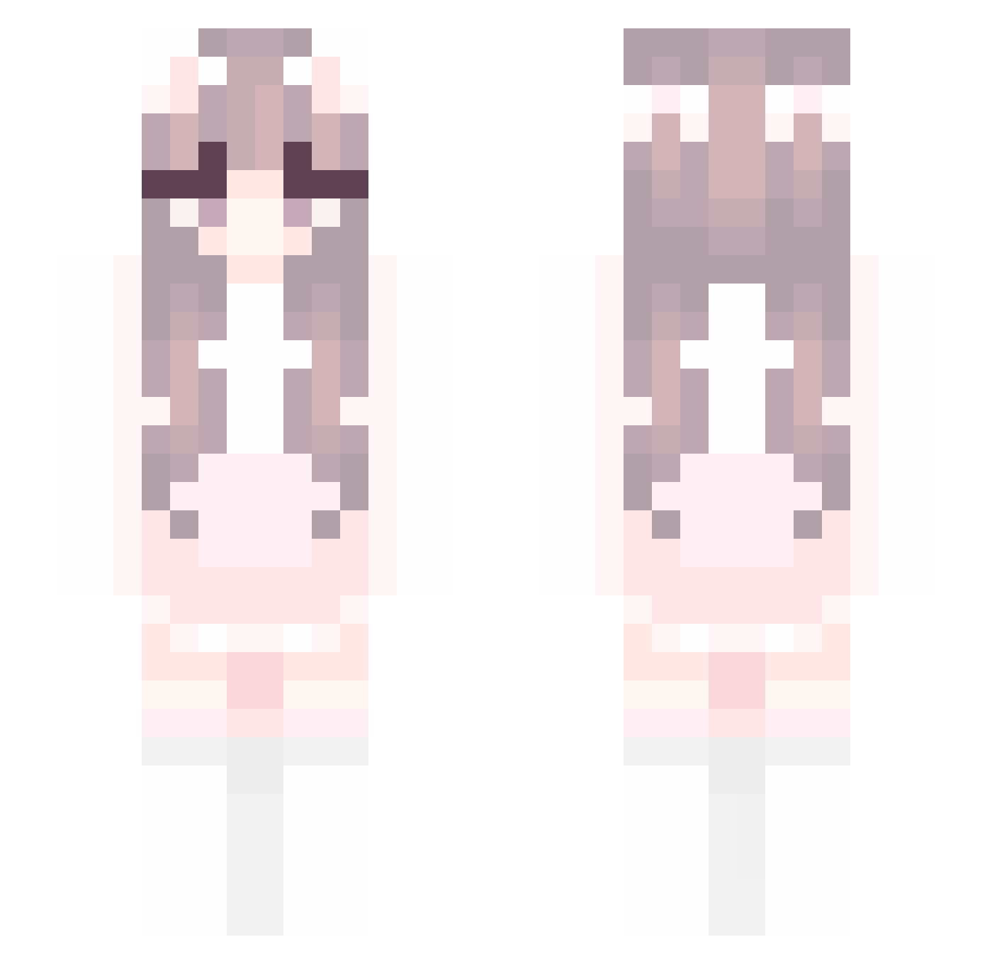ImaTakeNap Minecraft skin, front and back view