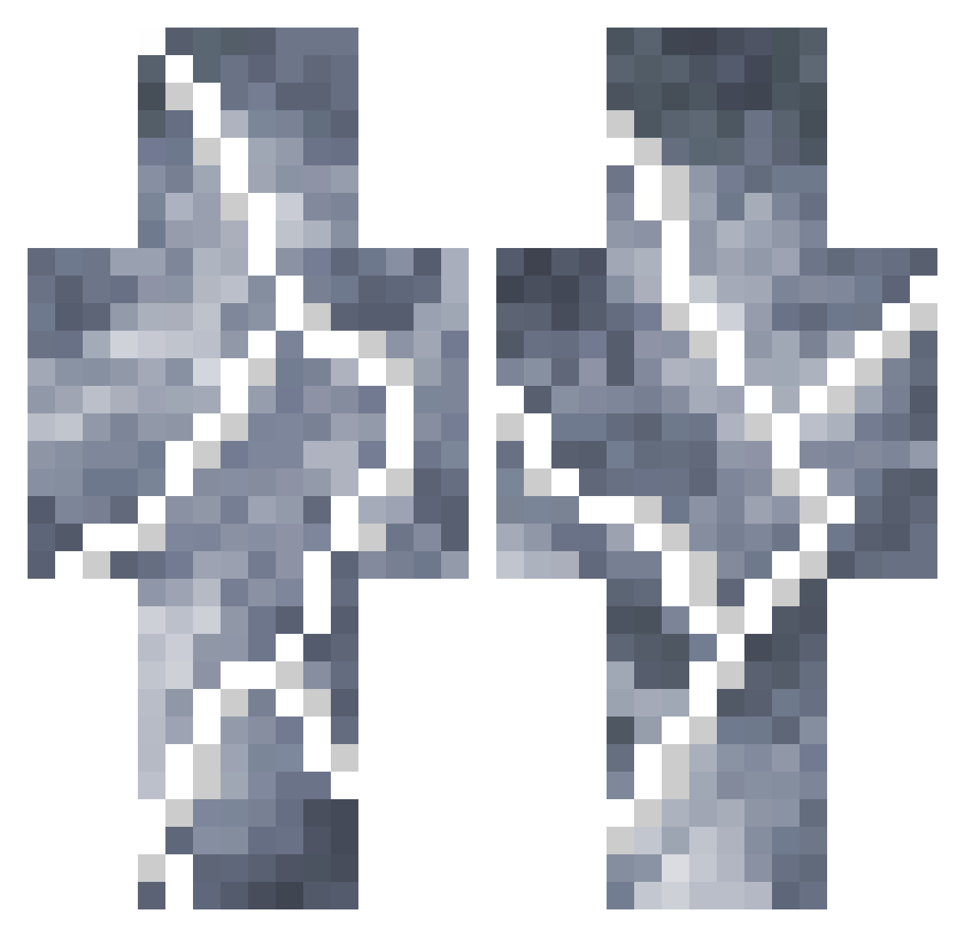 StormSeven_ Minecraft skin, front and back view