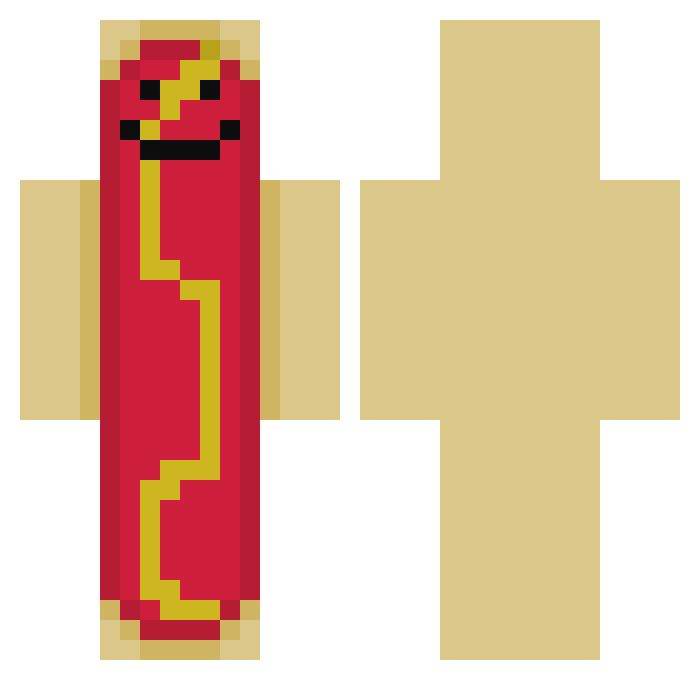 bobbyboy_1234 Minecraft skin, front and back view