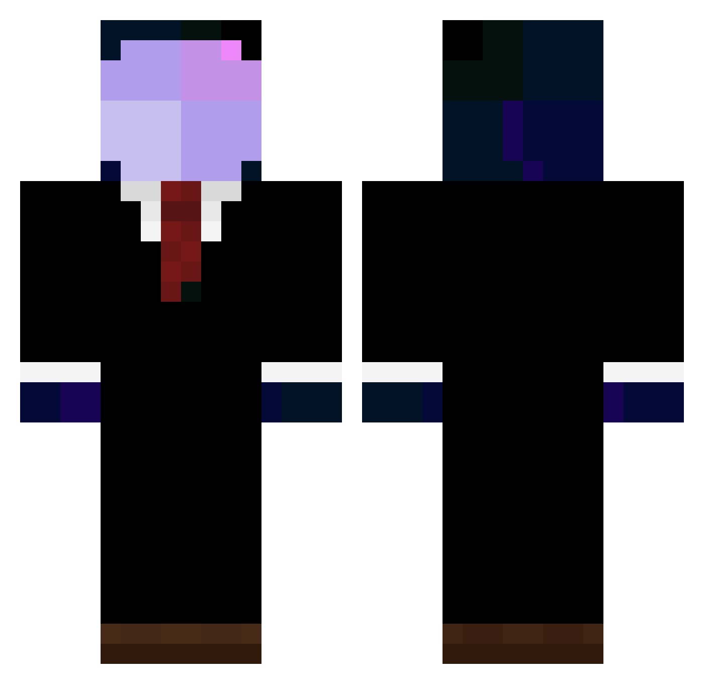 roemerdeboomer Minecraft skin, front and back view