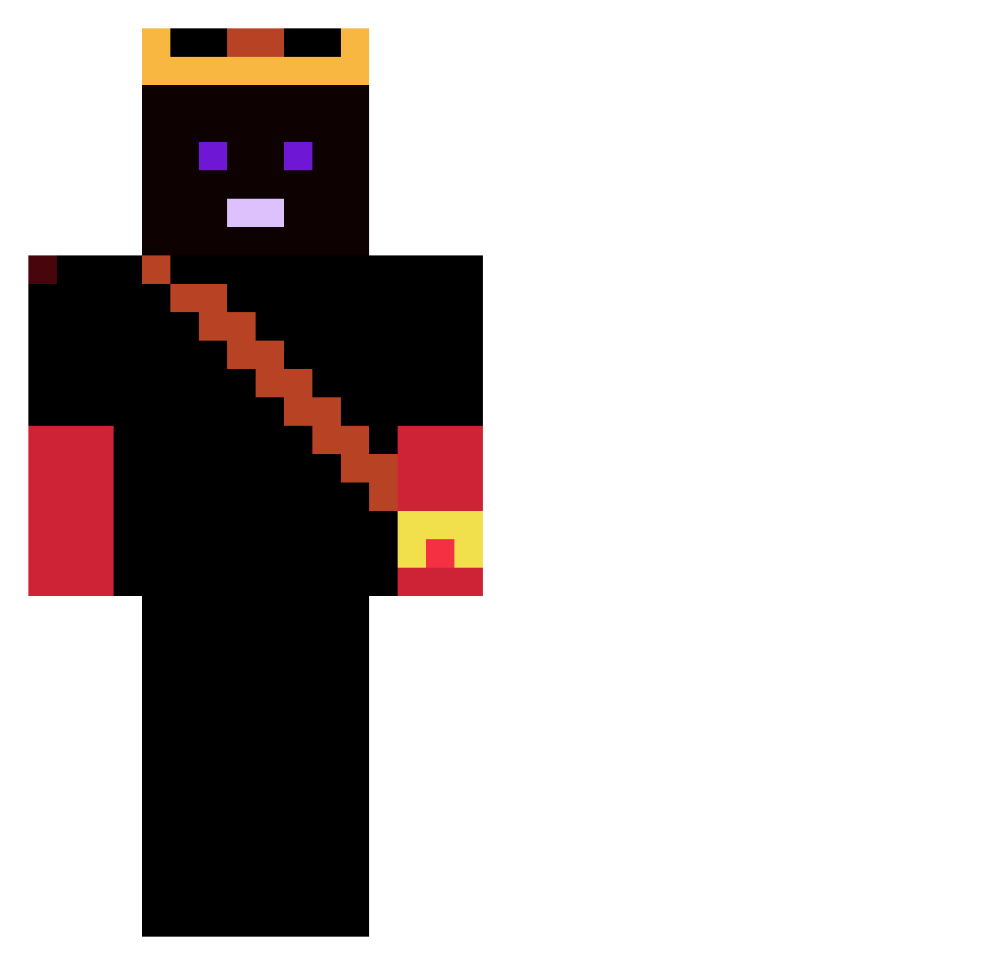 MinecraftOT05 Minecraft skin, front and back view