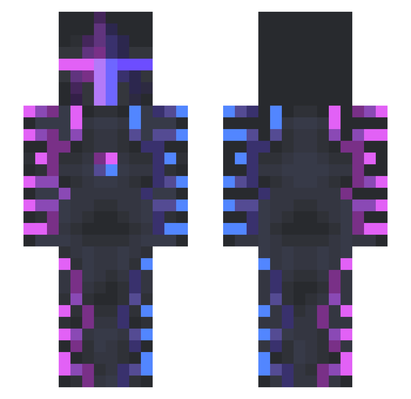jeremylin1116 Minecraft skin, front and back view
