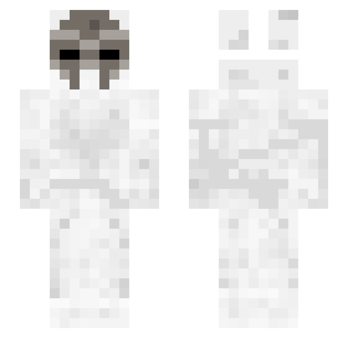 jabonion Minecraft skin, front and back view