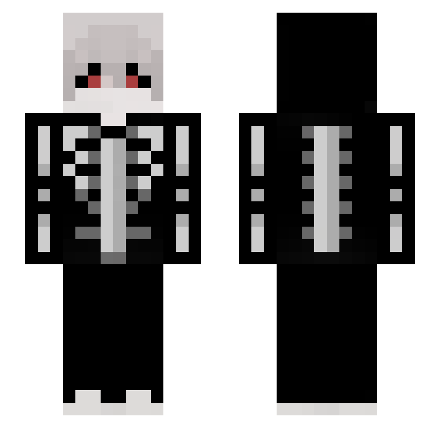 sigmaboy9000 Minecraft skin, front and back view