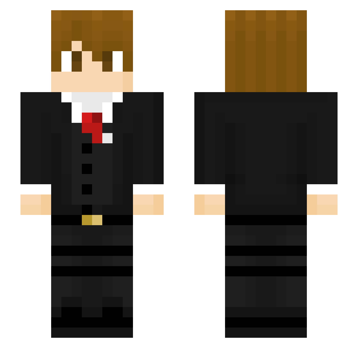 Rockzy123_ Minecraft skin, front and back view