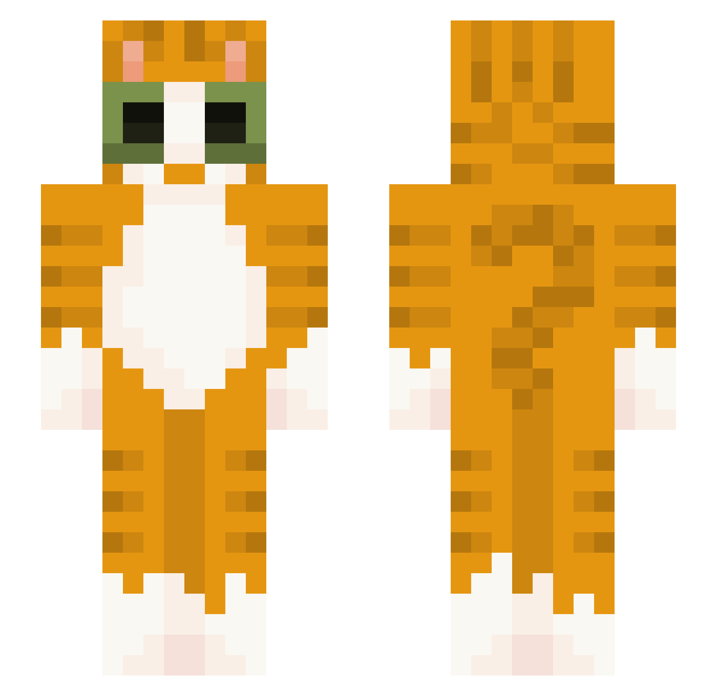 M1mi_a Minecraft skin, front and back view