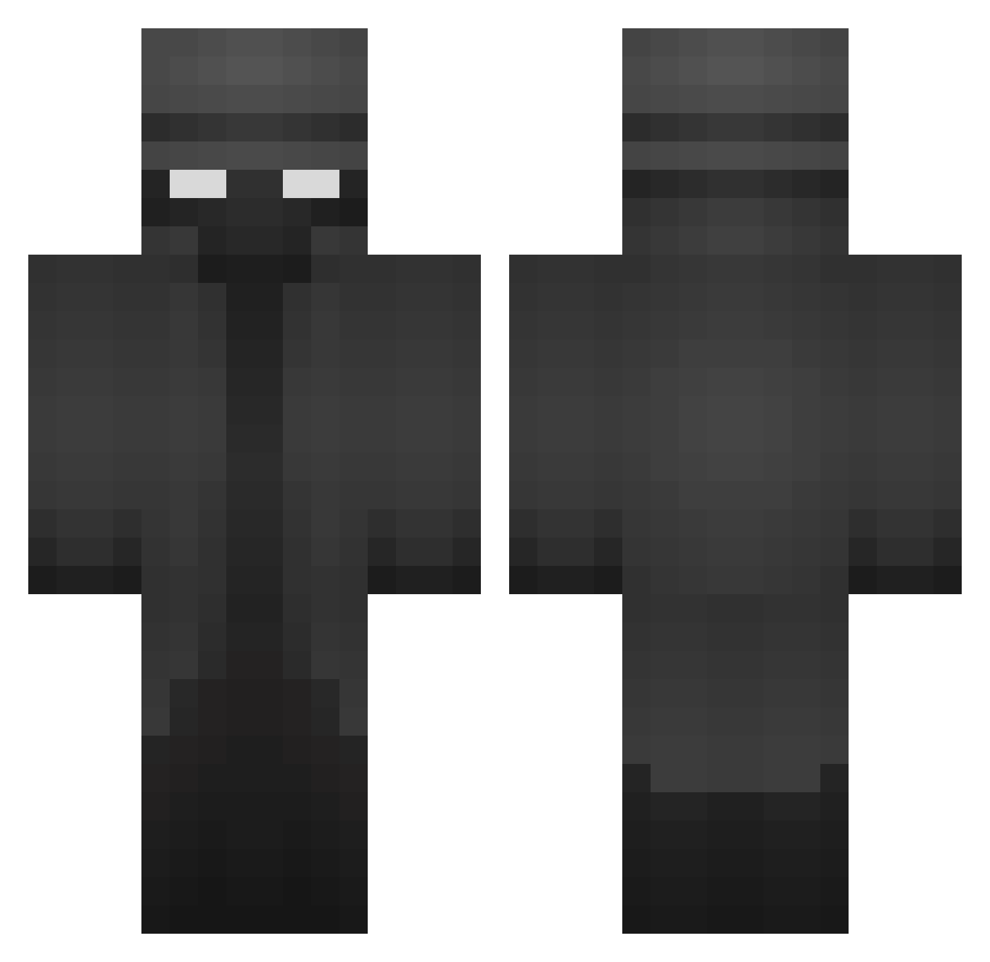_ImShadow_ Minecraft skin, front and back view