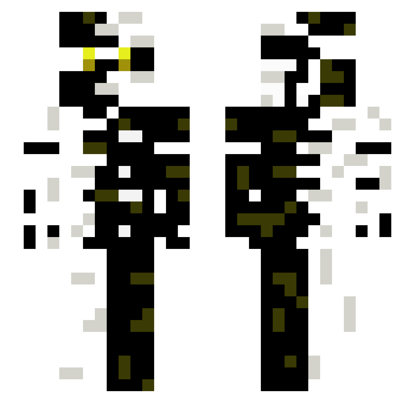 Rimuru_Mc Minecraft skin, front and back view