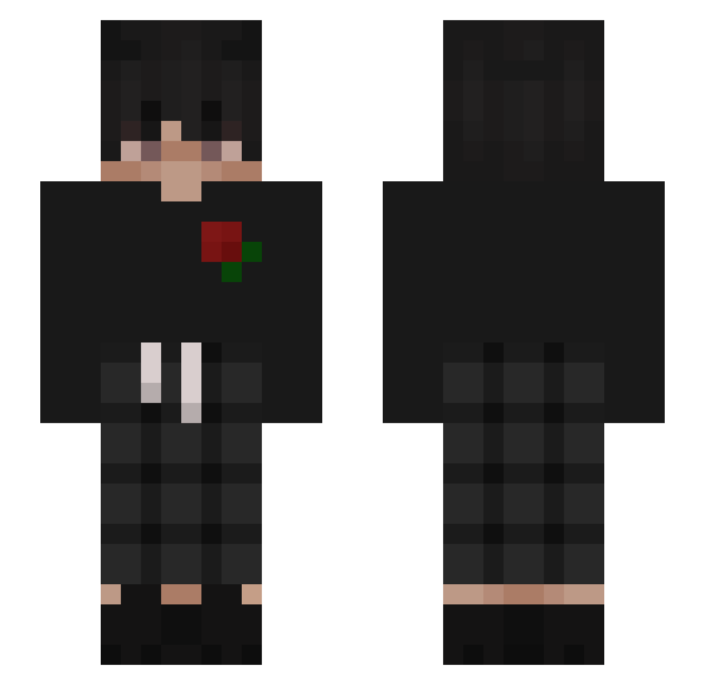 yuval_marek46 Minecraft skin, front and back view