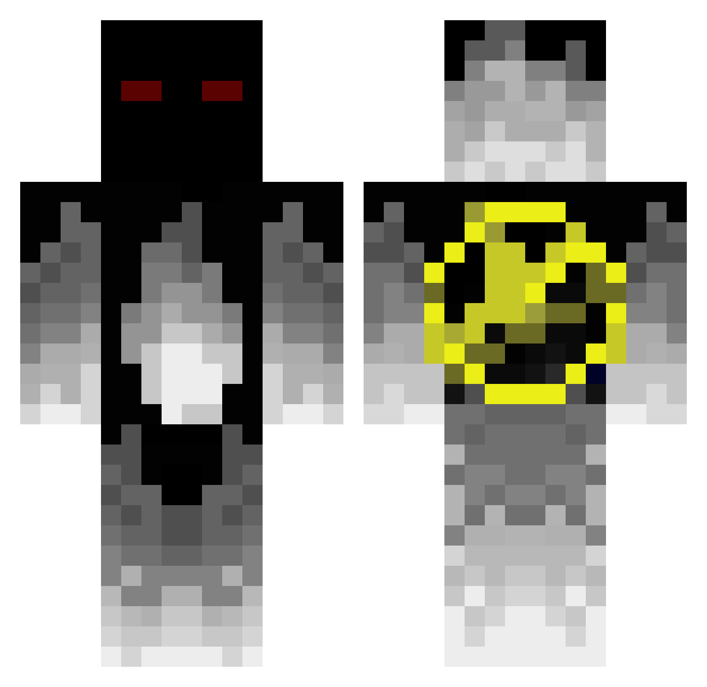 Matveykab Minecraft skin, front and back view