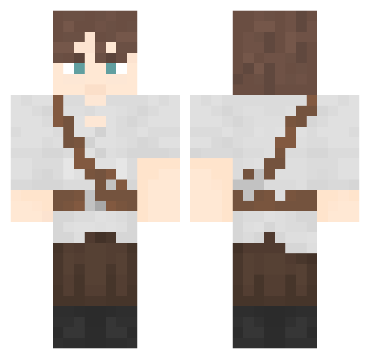 RemiixM3 Minecraft skin, front and back view