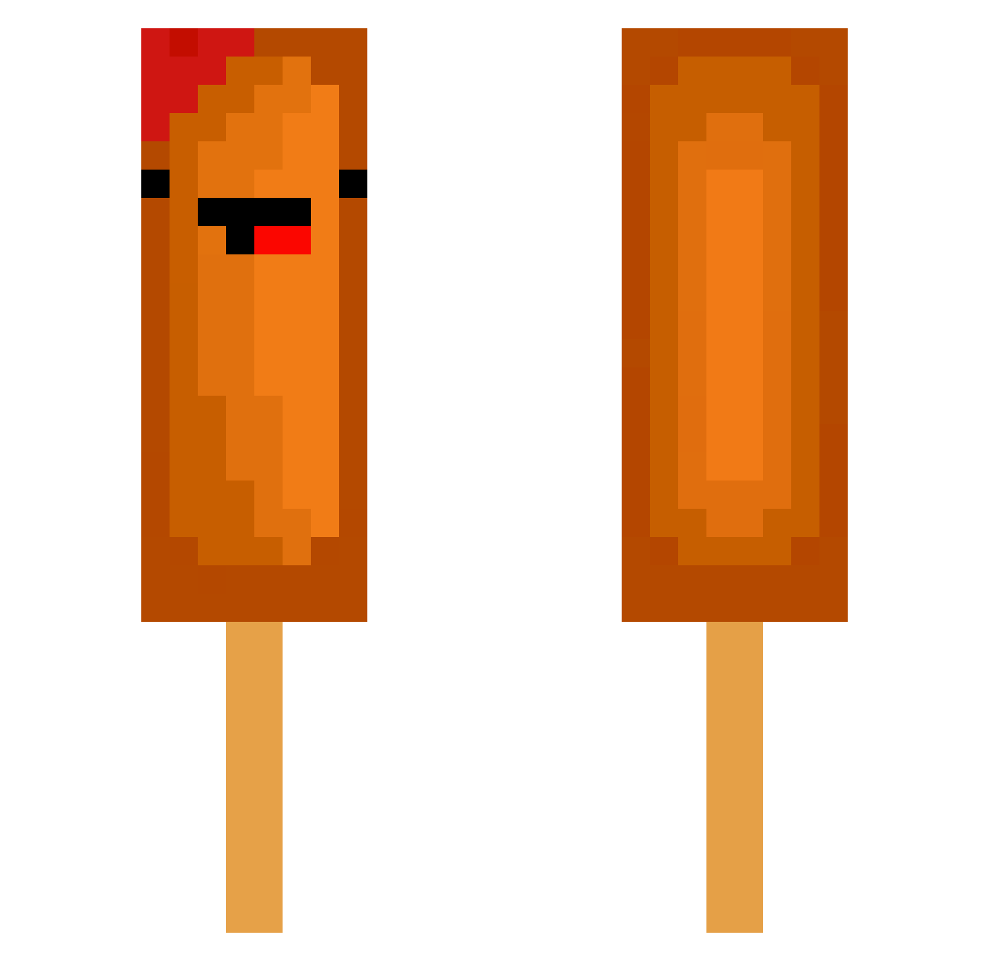 NoNamed6457 Minecraft skin, front and back view