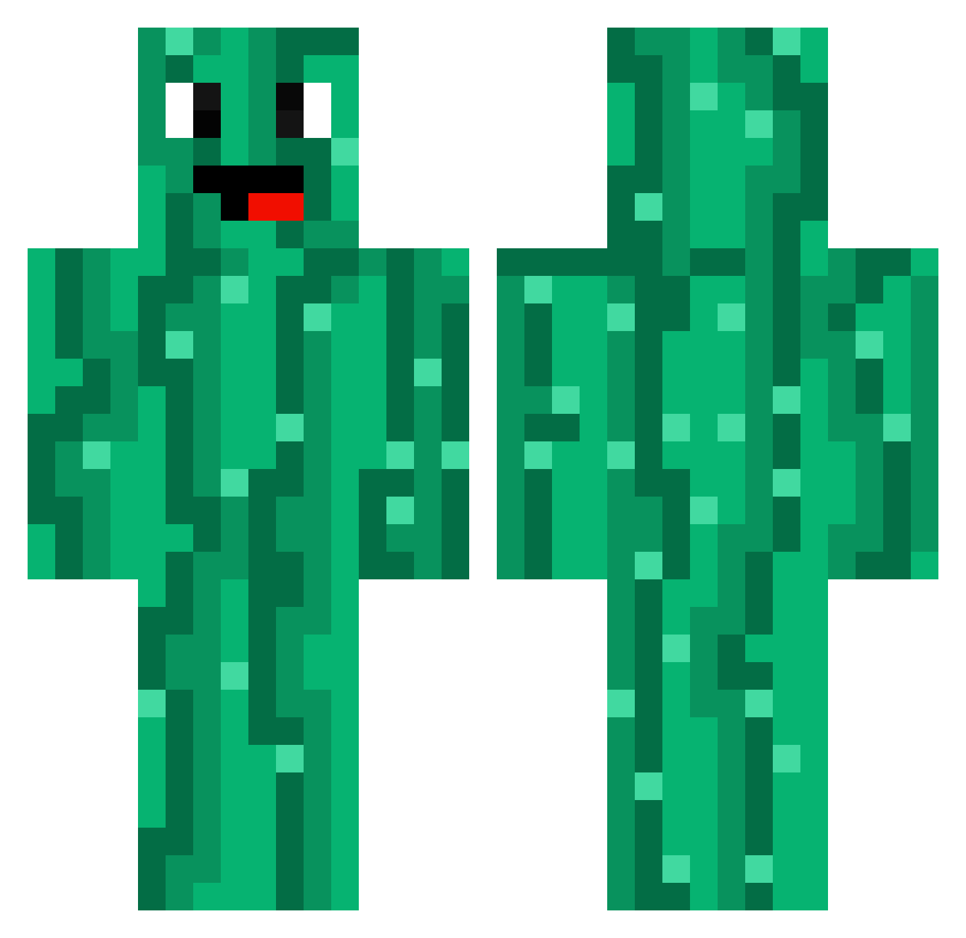 sondog01 Minecraft skin, front and back view