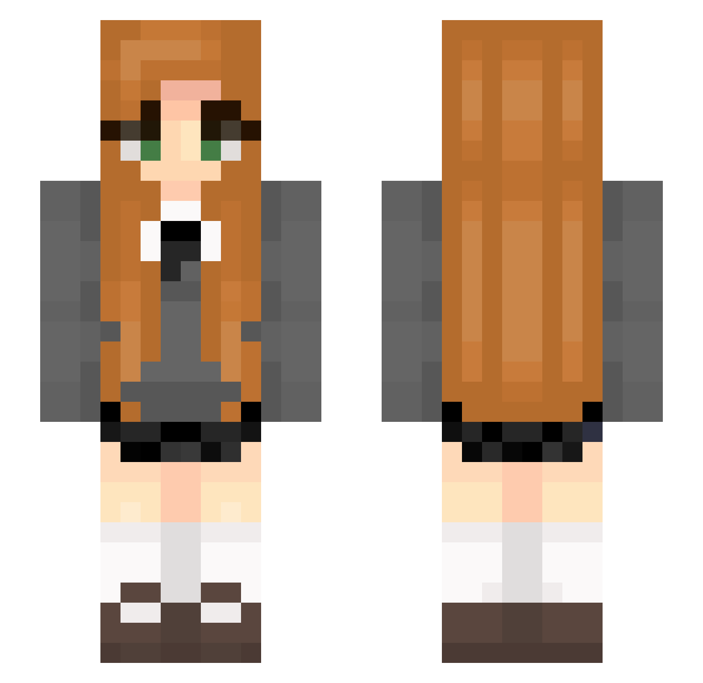 _c_h_e_e_s_e__ Minecraft skin, front and back view