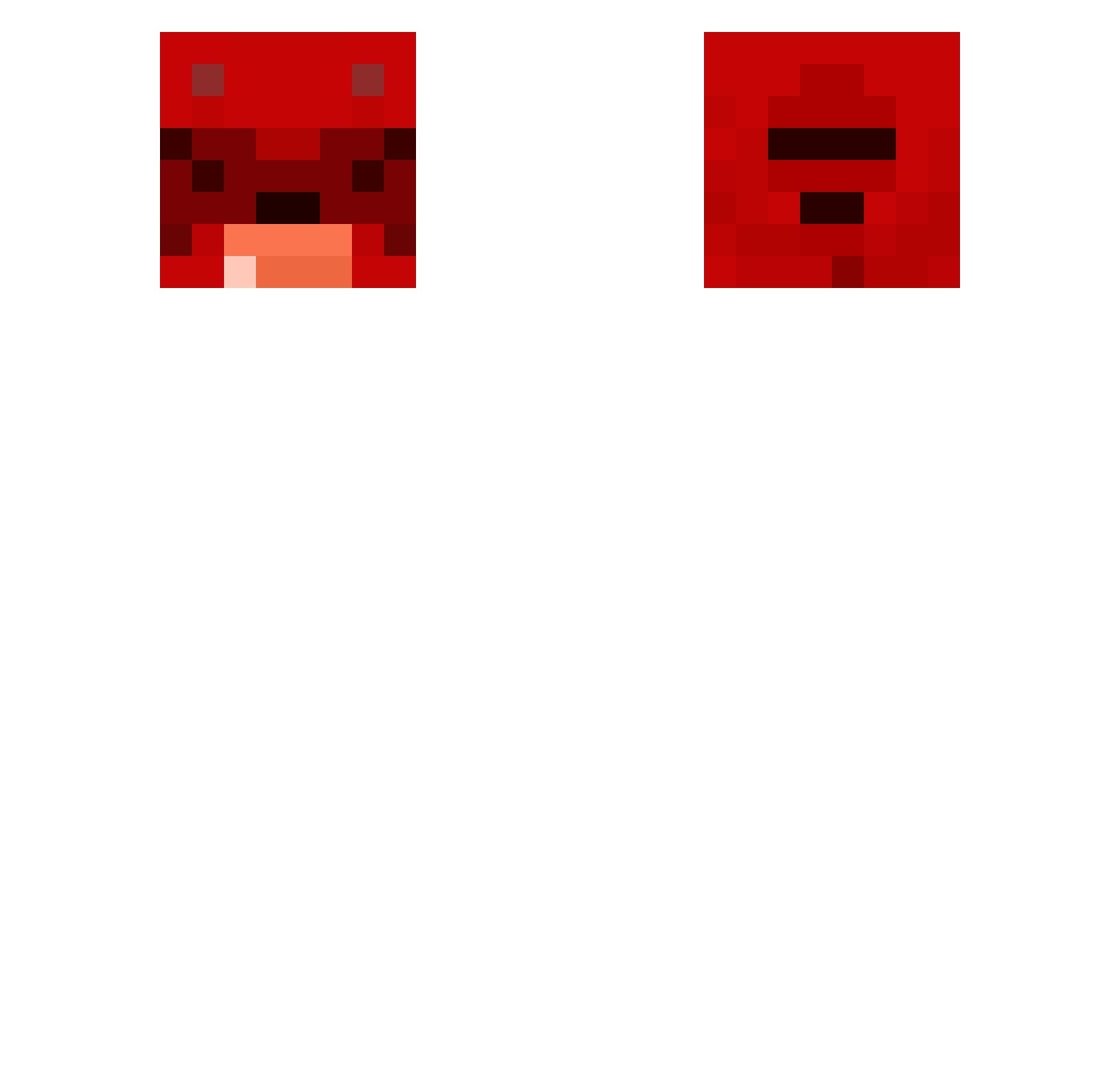 PhantomAce150 Minecraft skin, front and back view