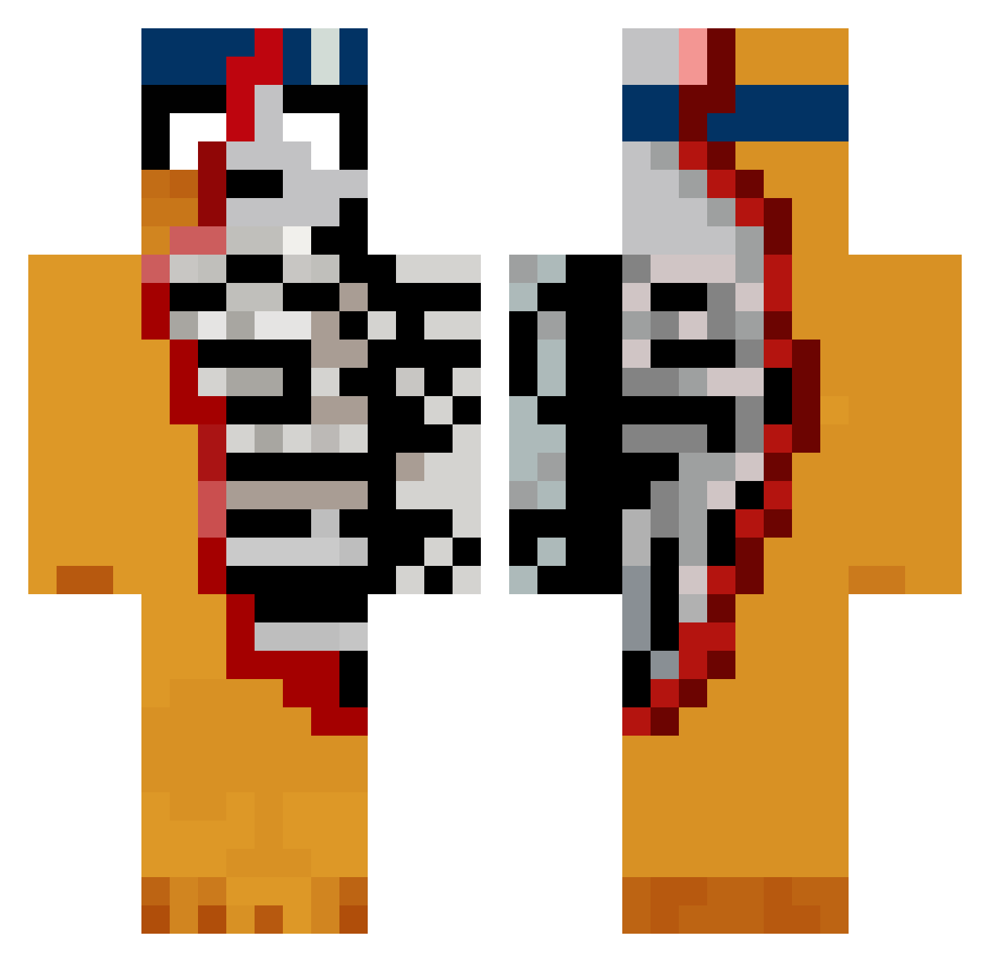 dableuww - anatomy Minecraft skin