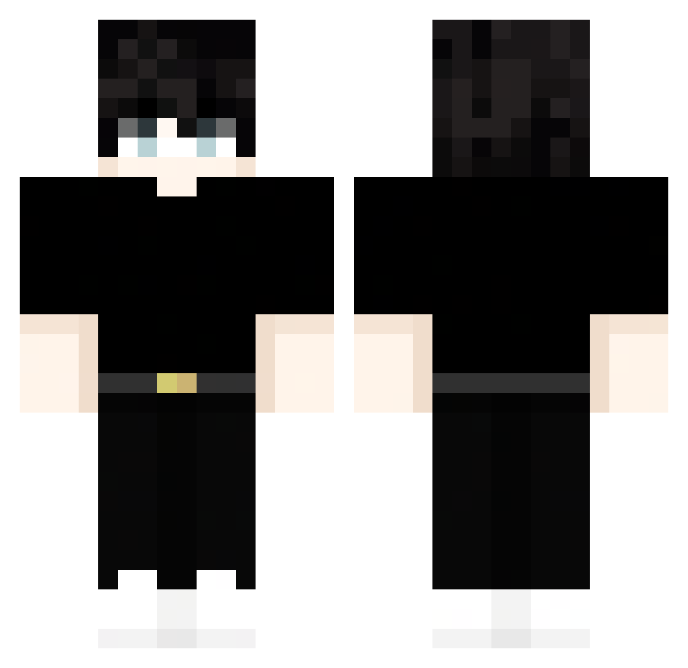 Sonwen_ Minecraft skin, front and back view