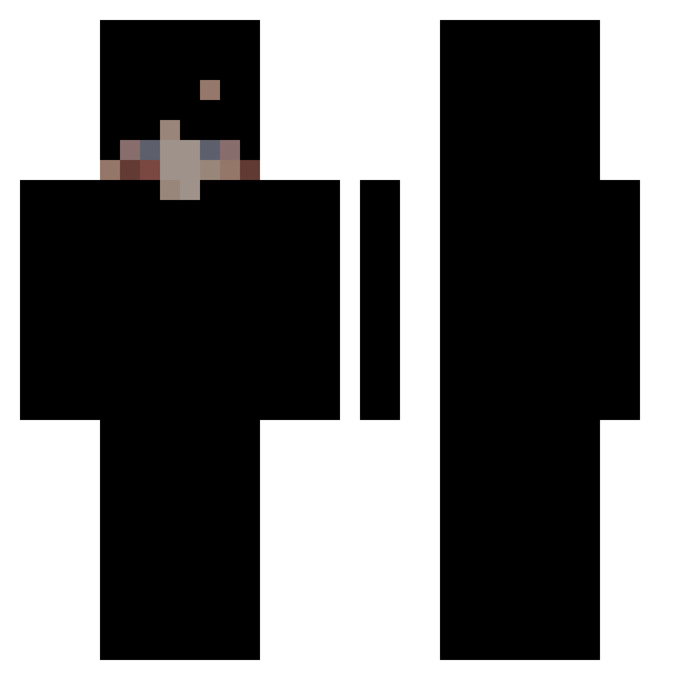 ToniMakaroni_200 Minecraft skin, front and back view