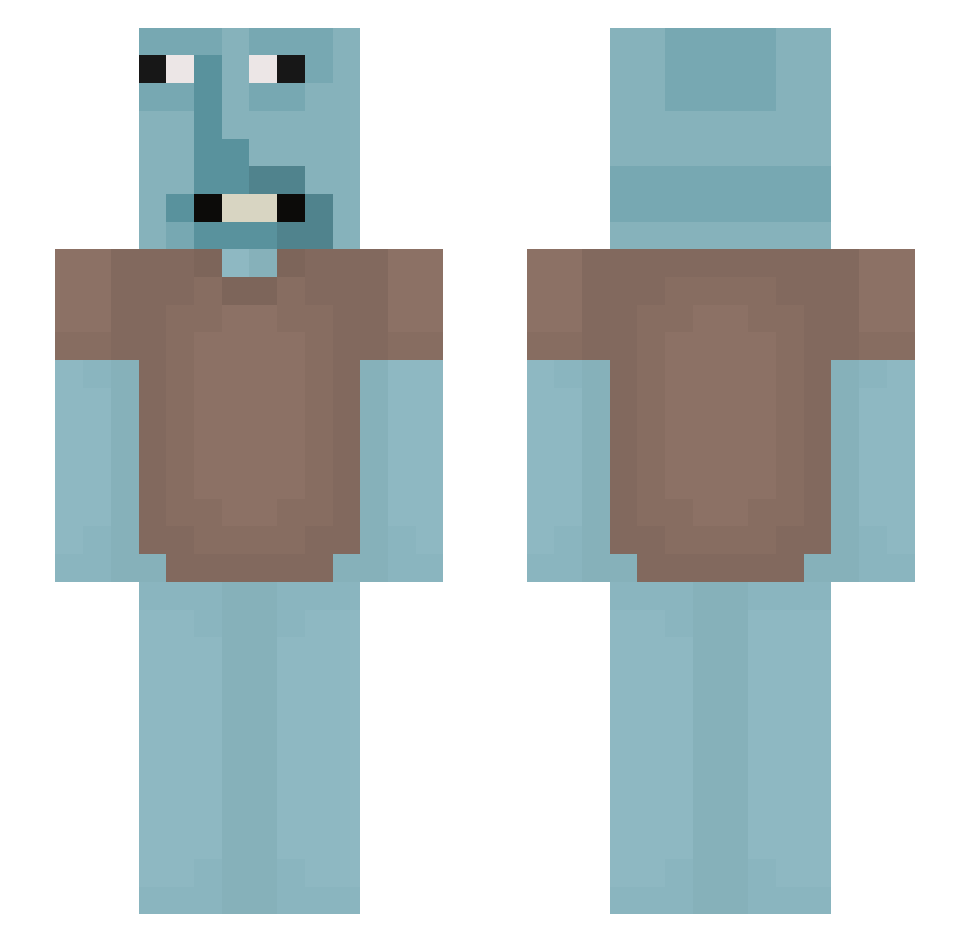tay123456sdf Minecraft skin, front and back view
