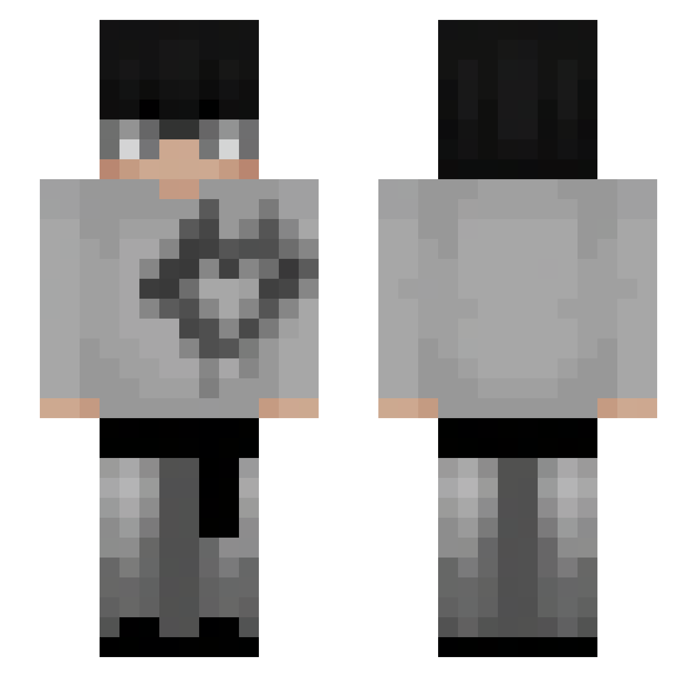 svx_josh Minecraft skin, front and back view
