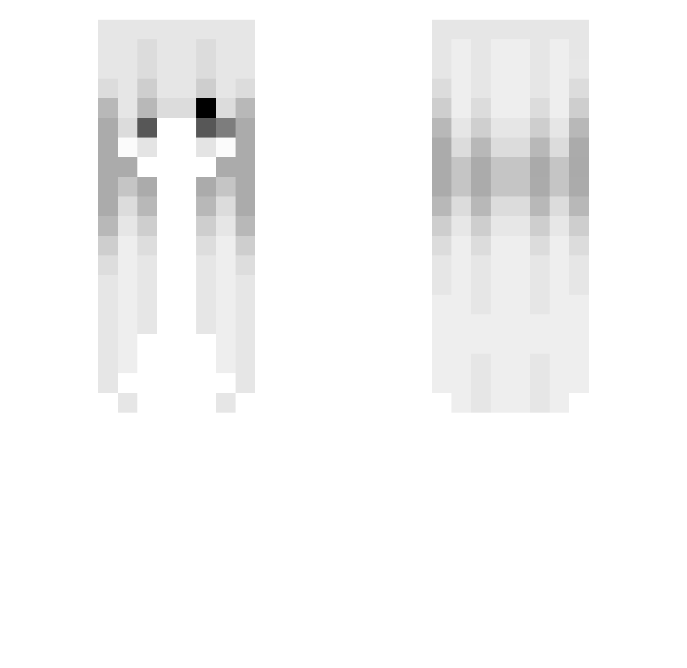 wivsteria Minecraft skin, front and back view