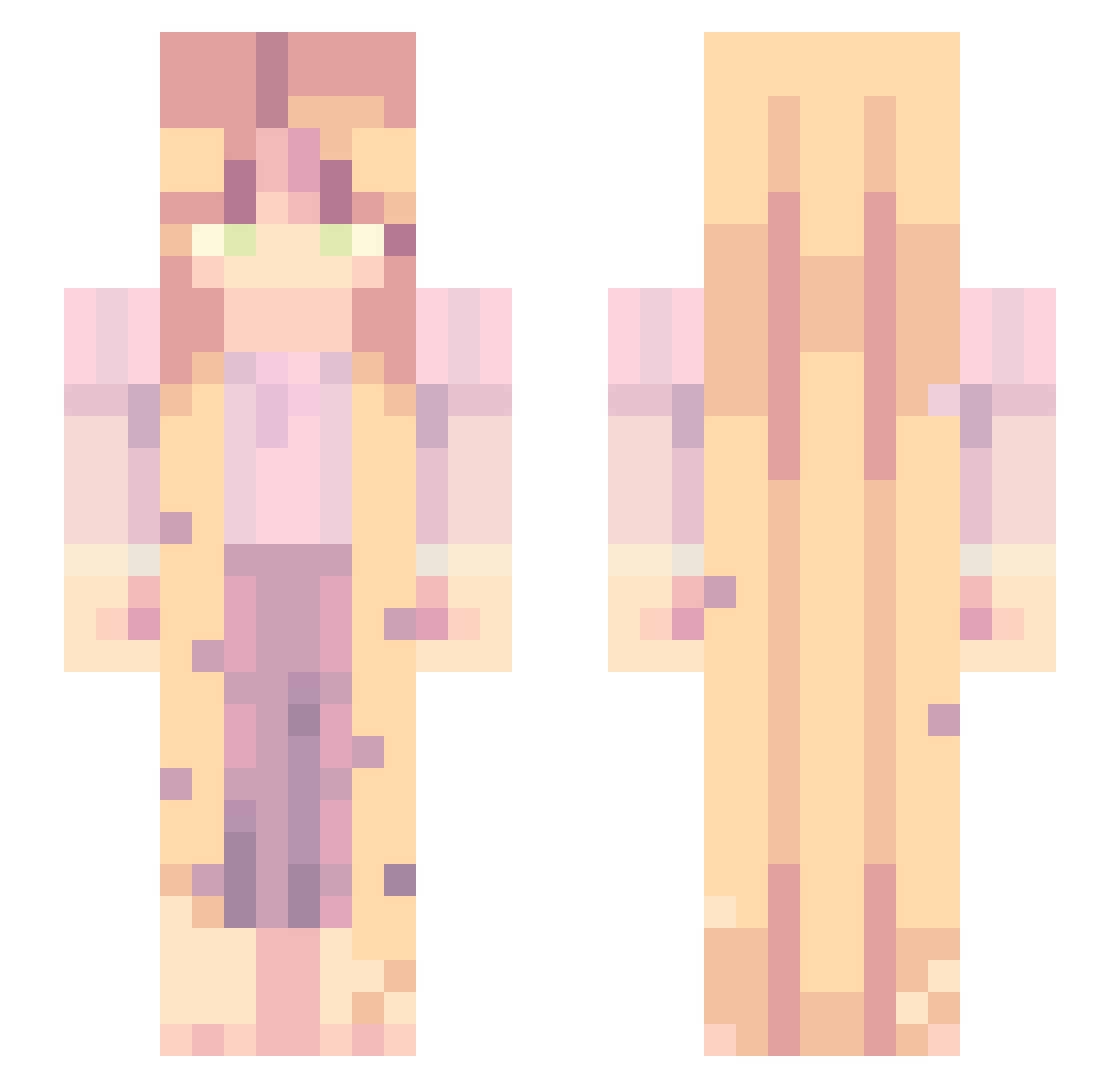 RussiskAccount Minecraft skin, front and back view