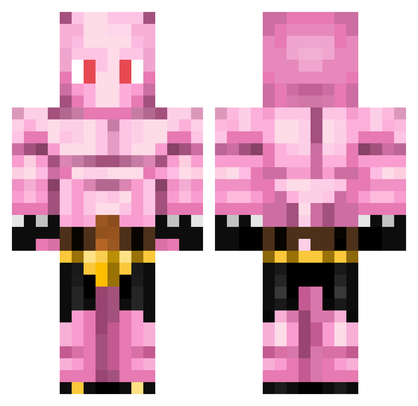 ballslover32_ Minecraft skin, front and back view