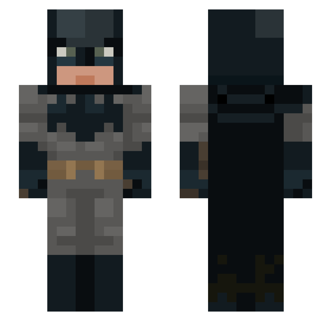 officer_nolan Minecraft skin, front and back view