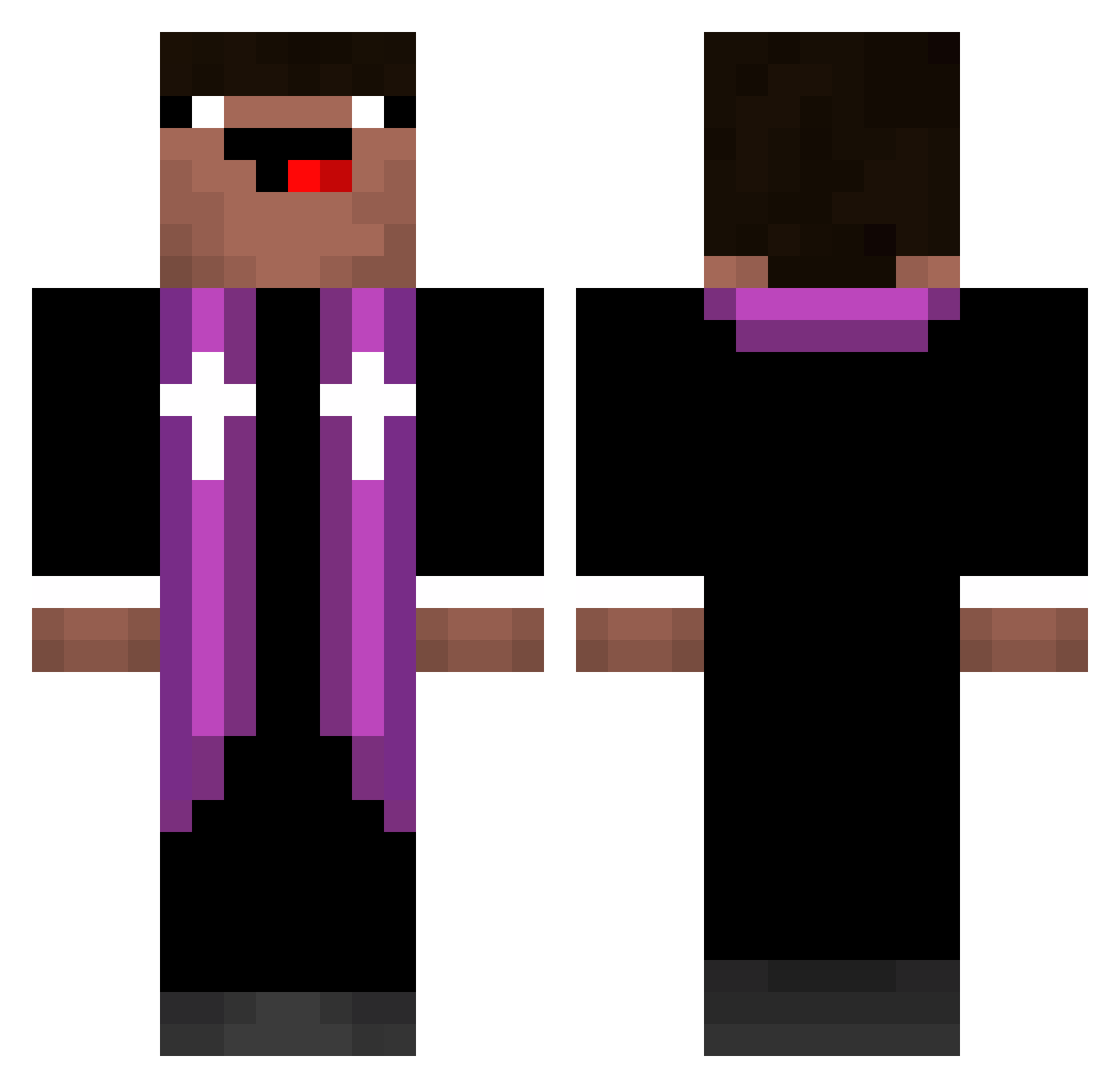 cuje_ab Minecraft skin, front and back view