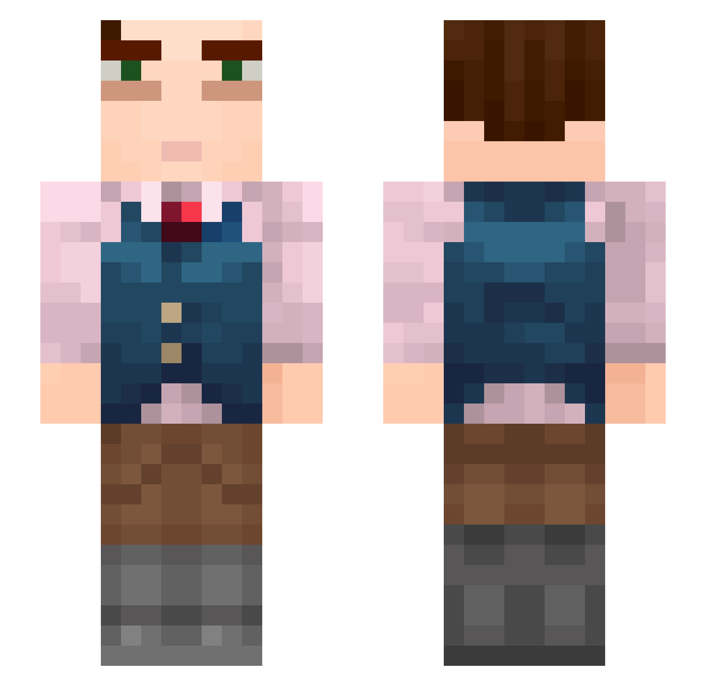 n3sti_ Minecraft skin, front and back view