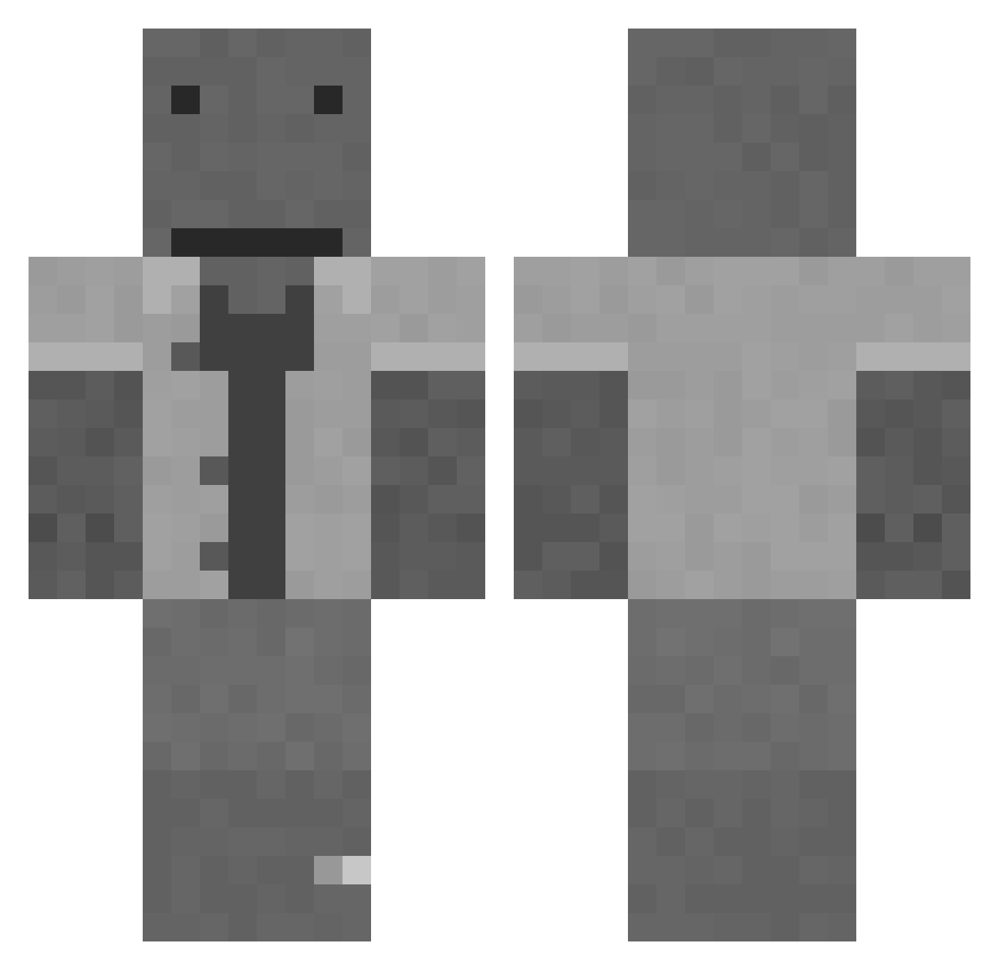 ranch_12 Minecraft skin, front and back view
