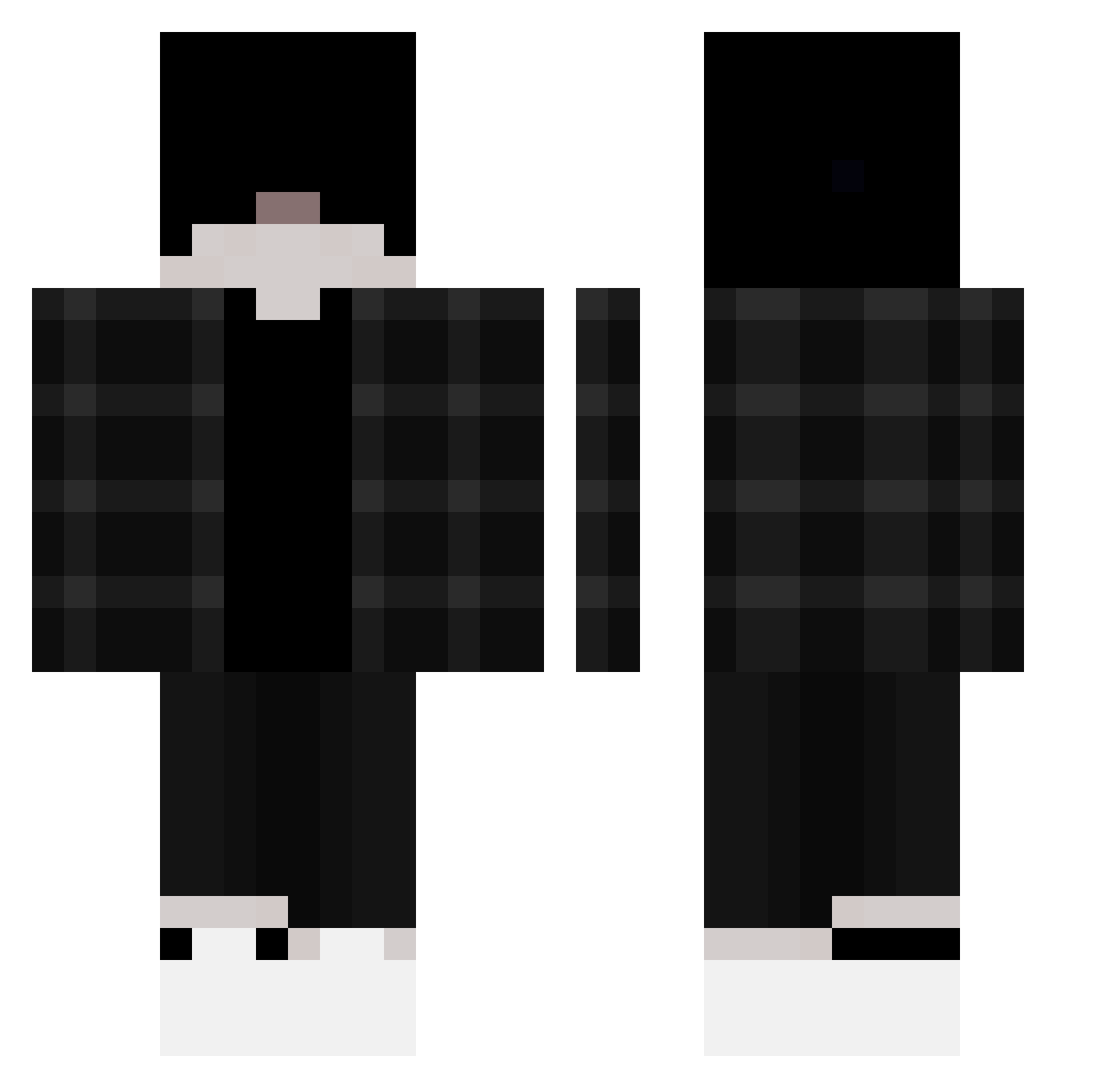 trapiasty_ Minecraft skin, front and back view