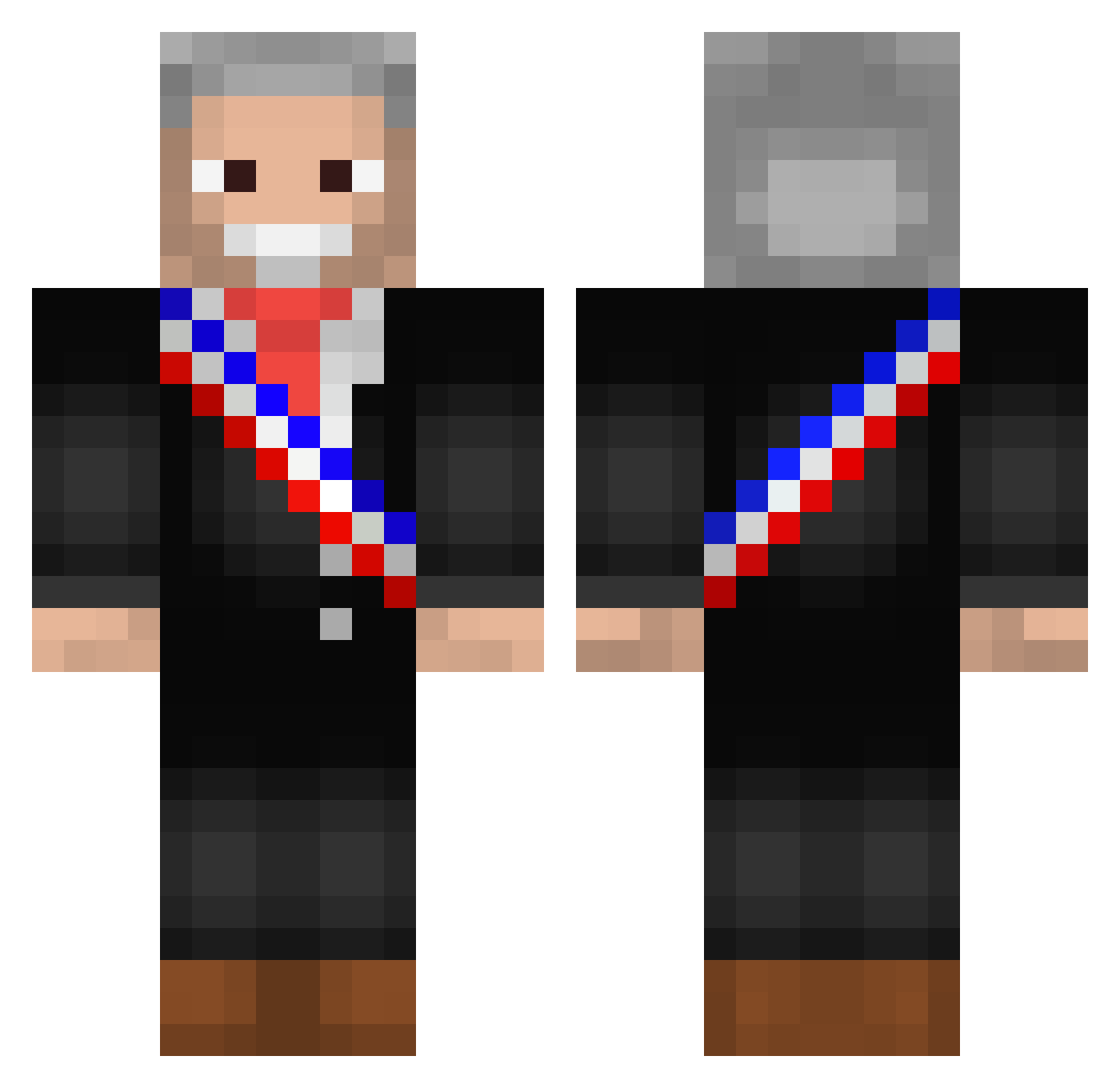 websx_ Minecraft skin, front and back view