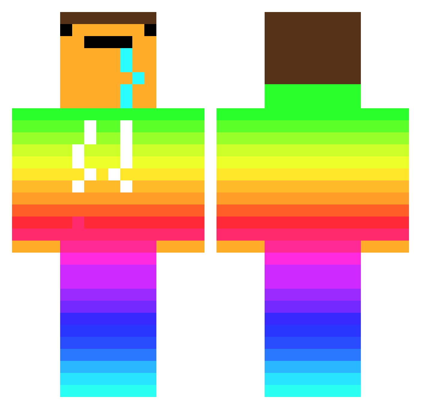 tater_totss Minecraft skin, front and back view