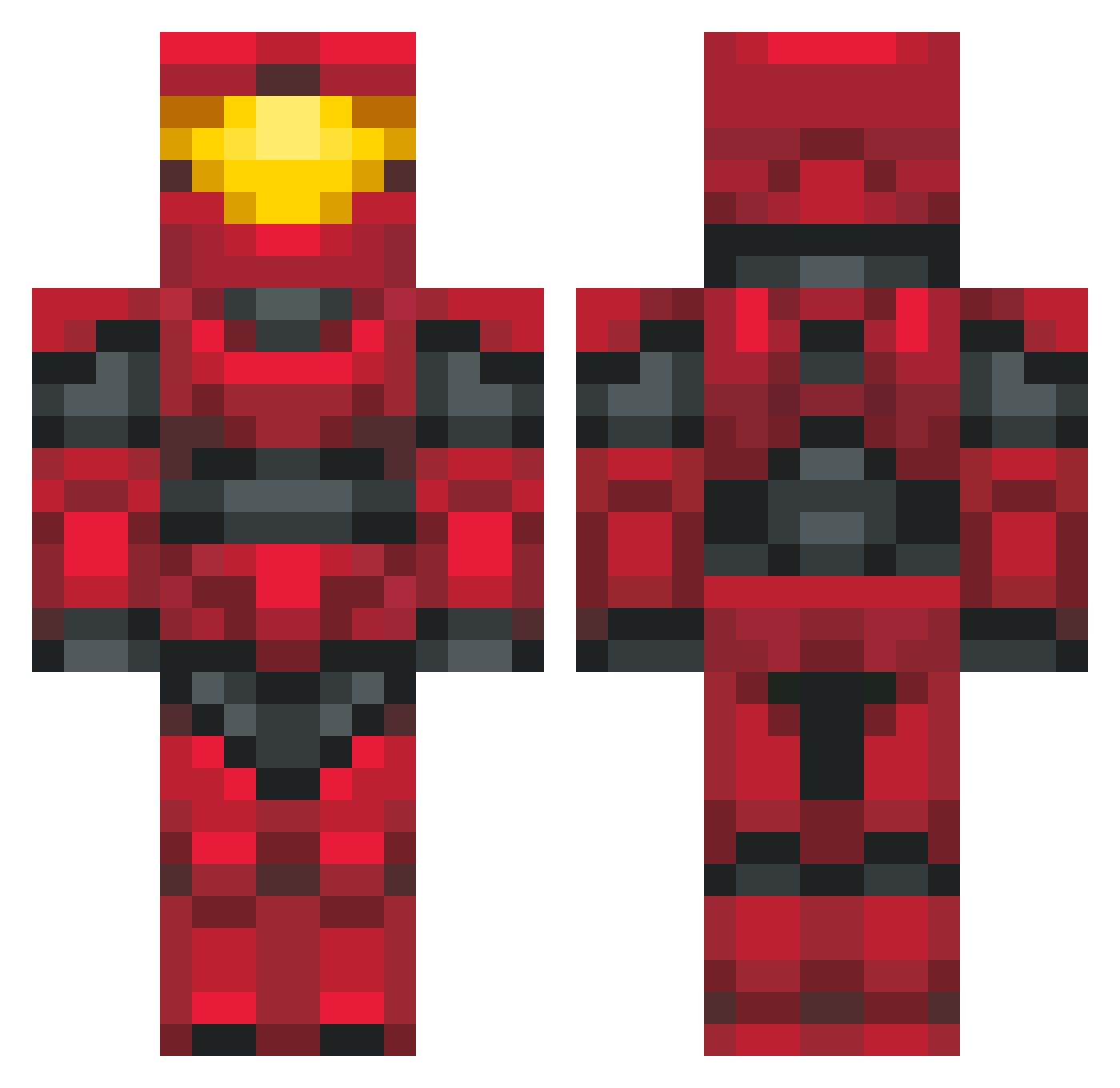 zyc03923 Minecraft skin, front and back view