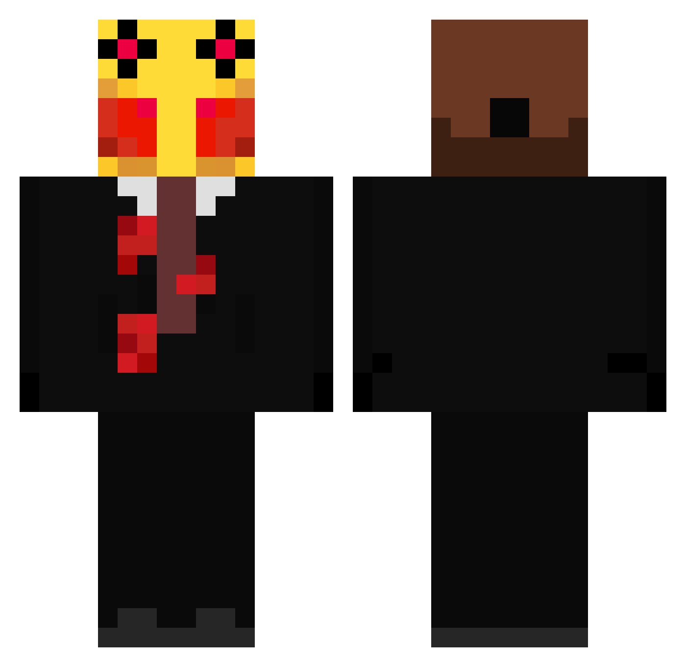 SturmHummel5785 Minecraft skin, front and back view