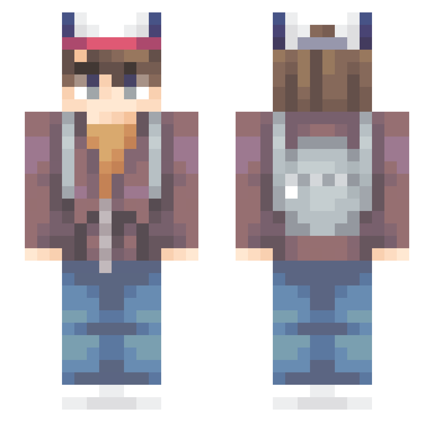 Troddy1503 Minecraft skin, front and back view