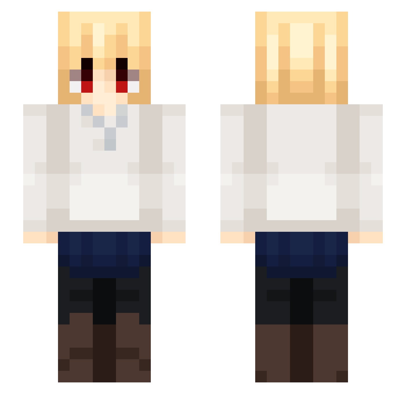 tanigutiryouhei Minecraft skin, front and back view