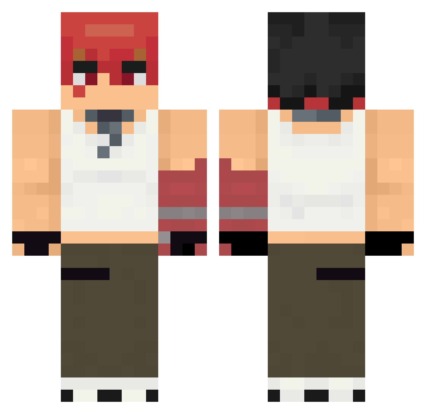 s4lticidae Minecraft skin, front and back view