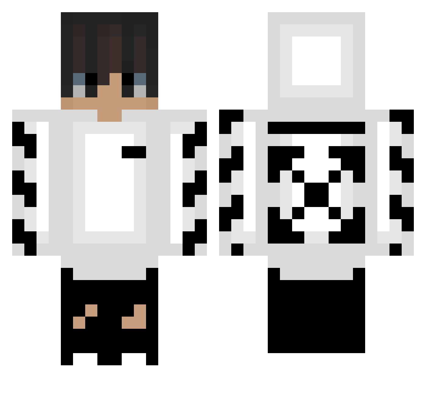 Barracuda2004 Minecraft skin, front and back view