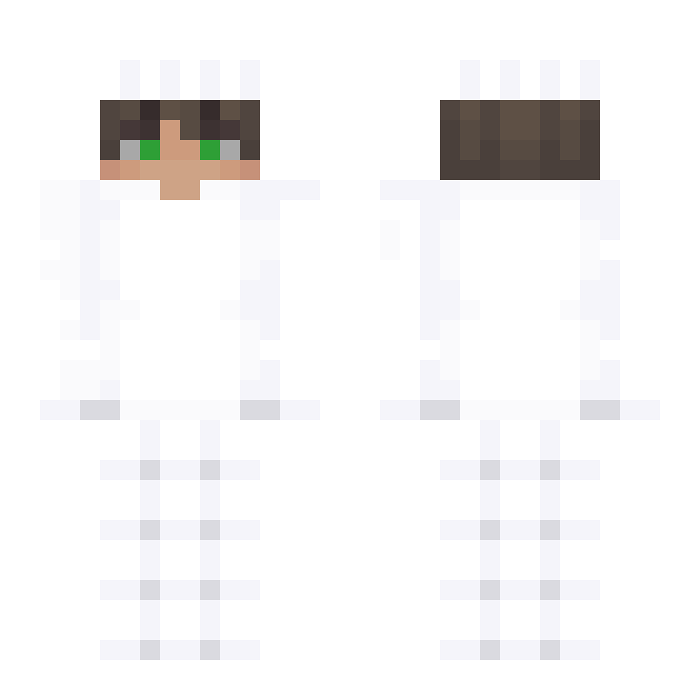 Sigma_Goon67 Minecraft skin, front and back view