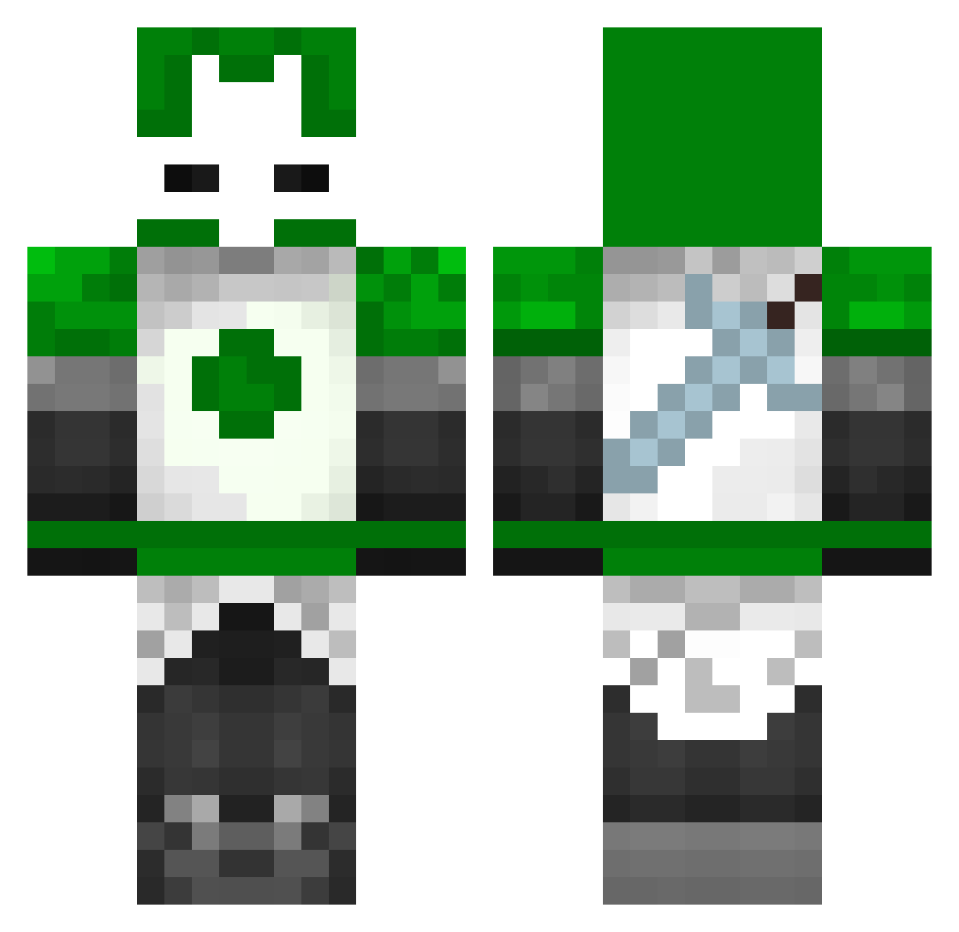 baotuan0 Minecraft skin, front and back view