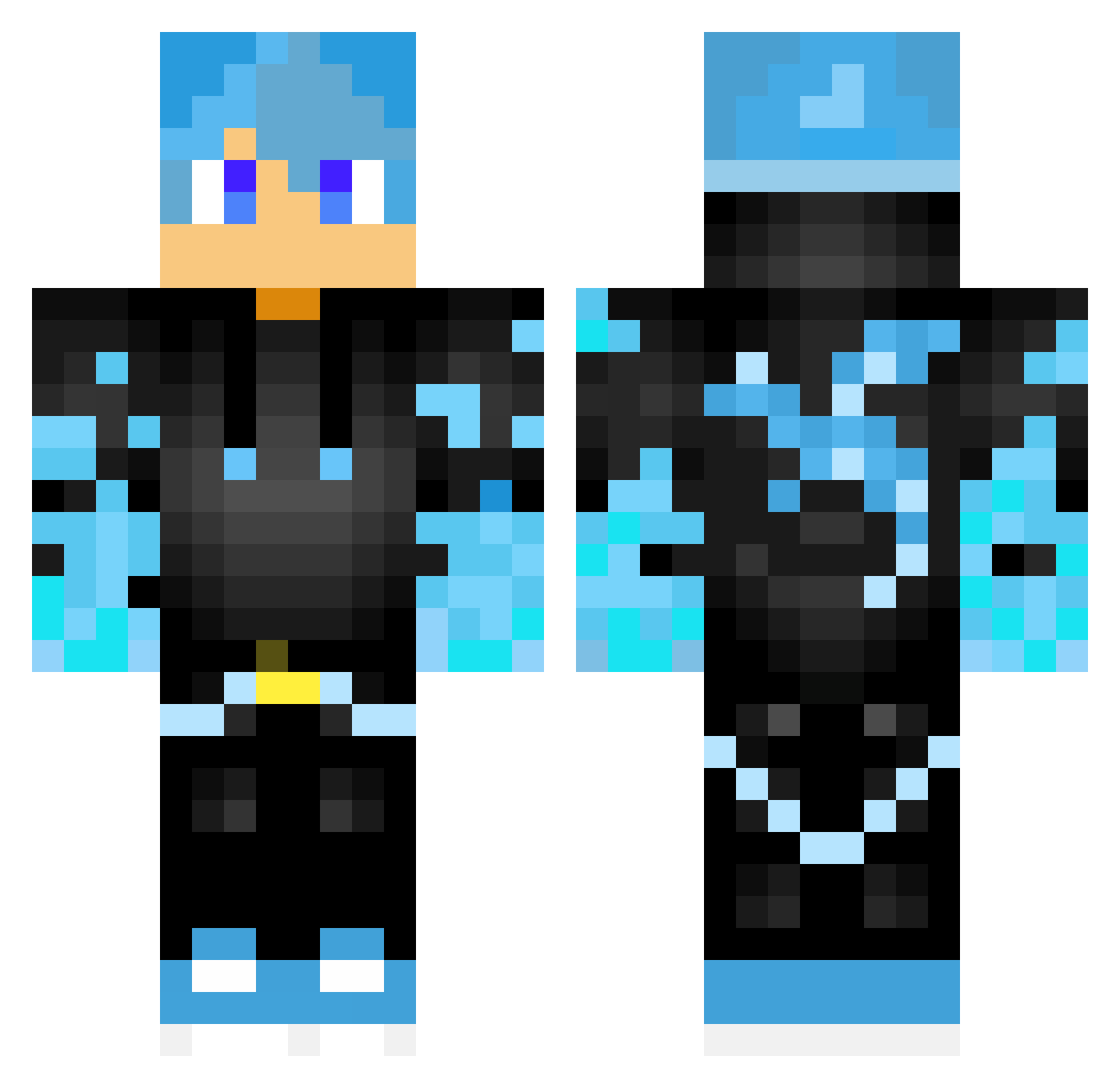 jallel_gr1 Minecraft skin, front and back view