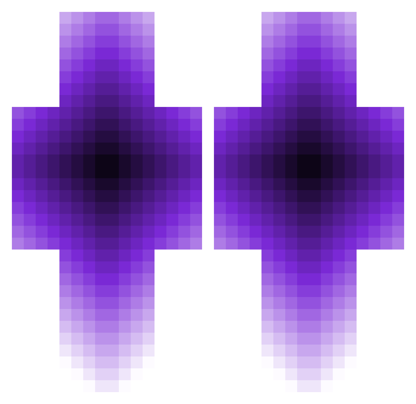 1tzwhy Minecraft skin, front and back view