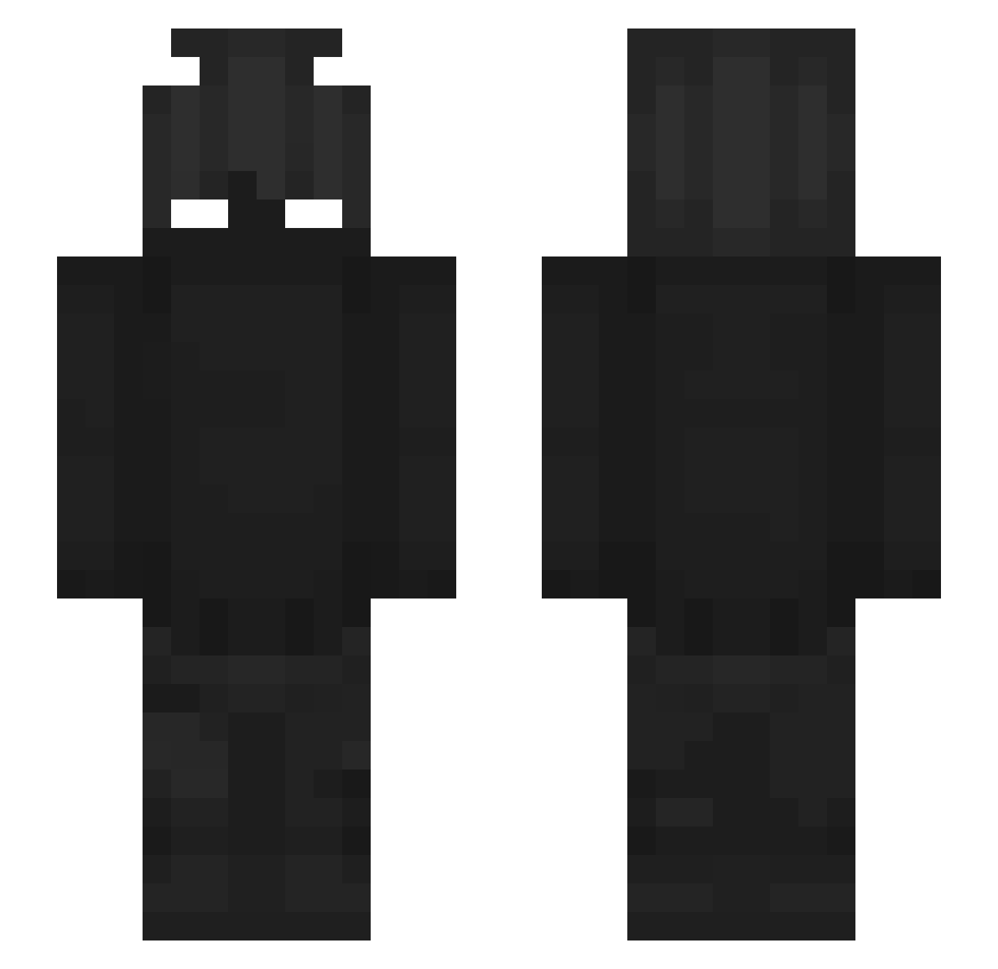 Zemix__ Minecraft skin, front and back view