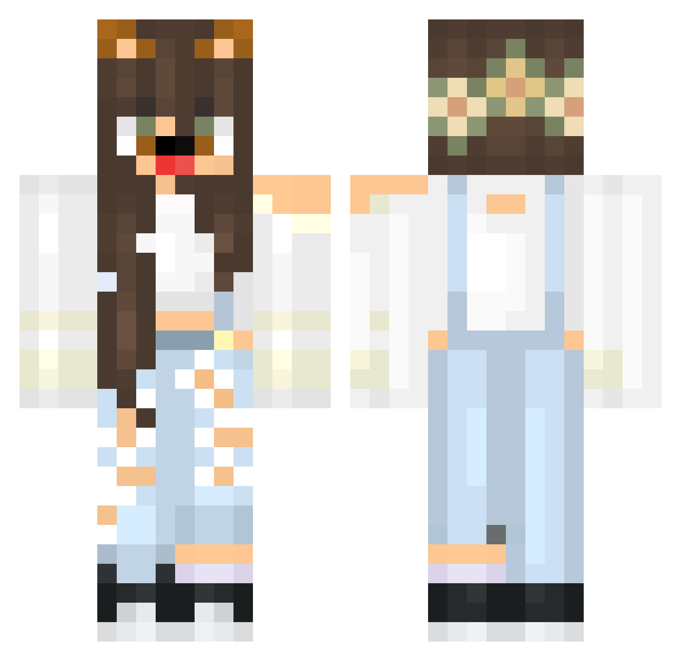 jan_klmpe Minecraft skin, front and back view